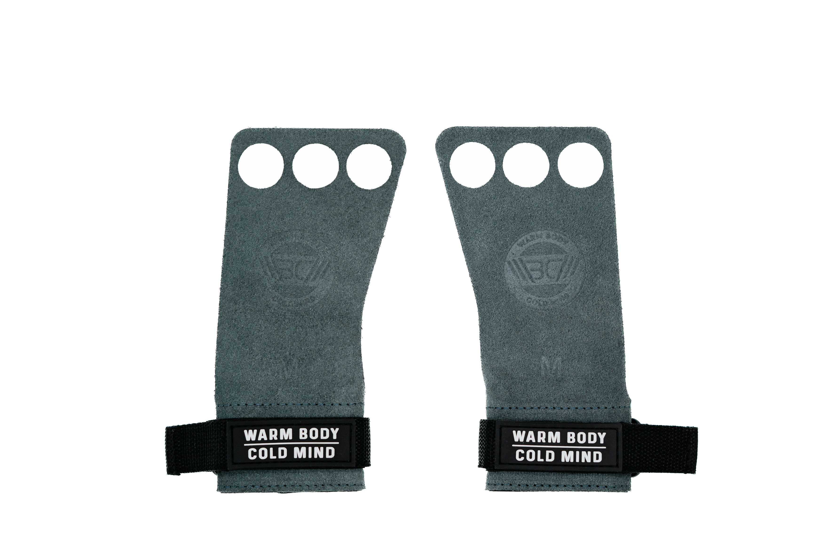 Leather Hand Grips Basic Grey - Image 4