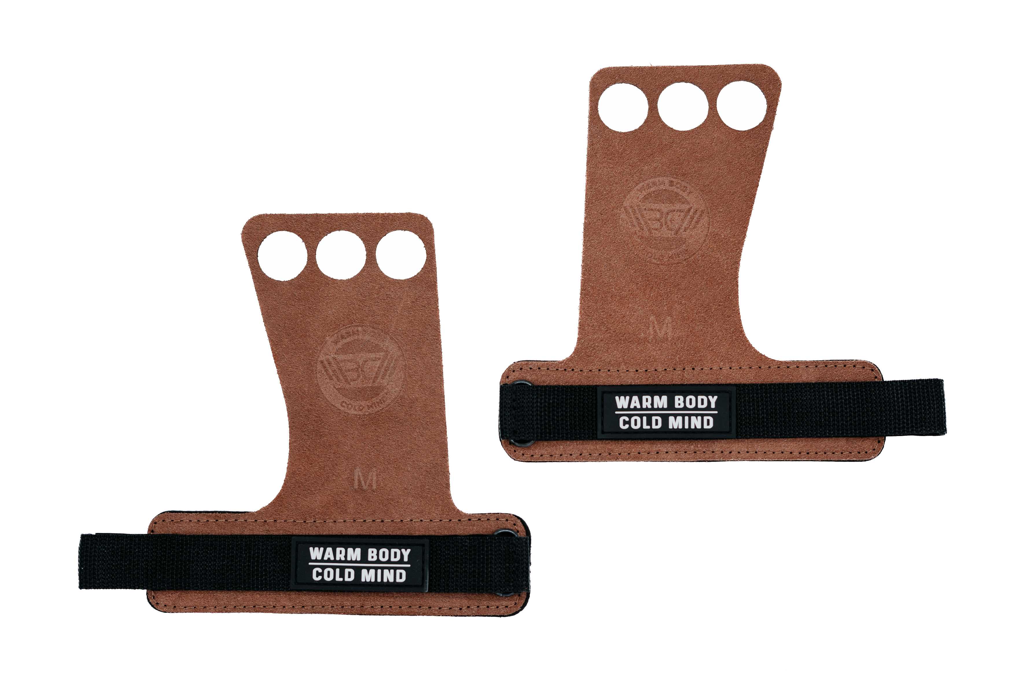 Leather Hand Grips Basic Orange - Image 3