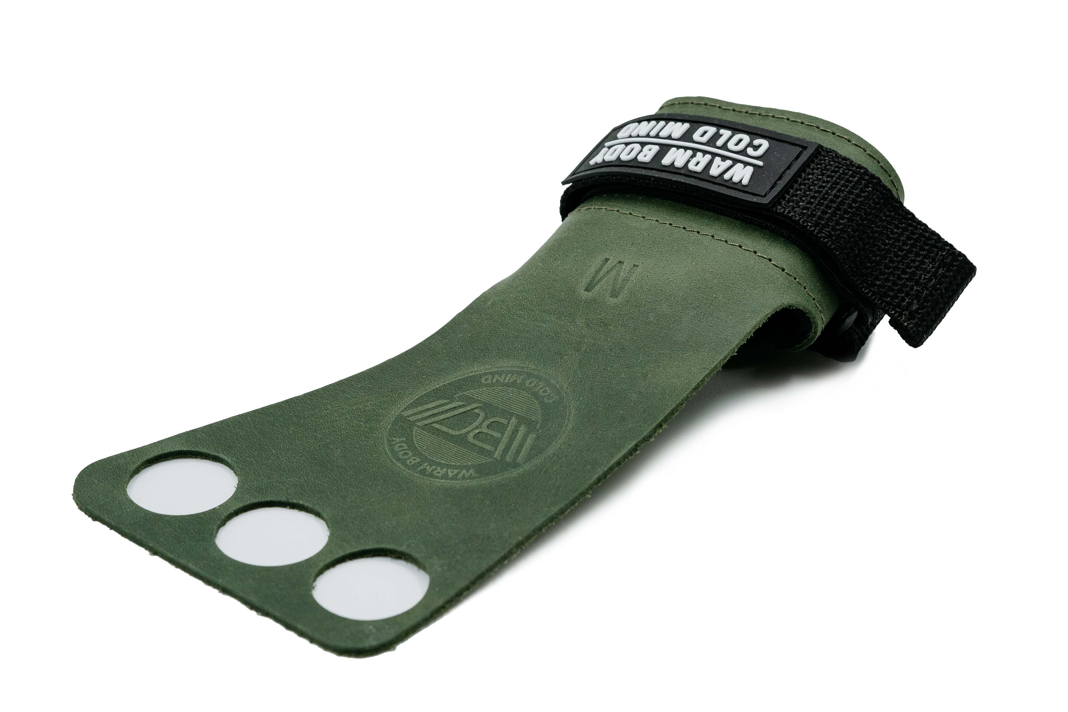 Leather Hand Grips PRO Green - Image 6