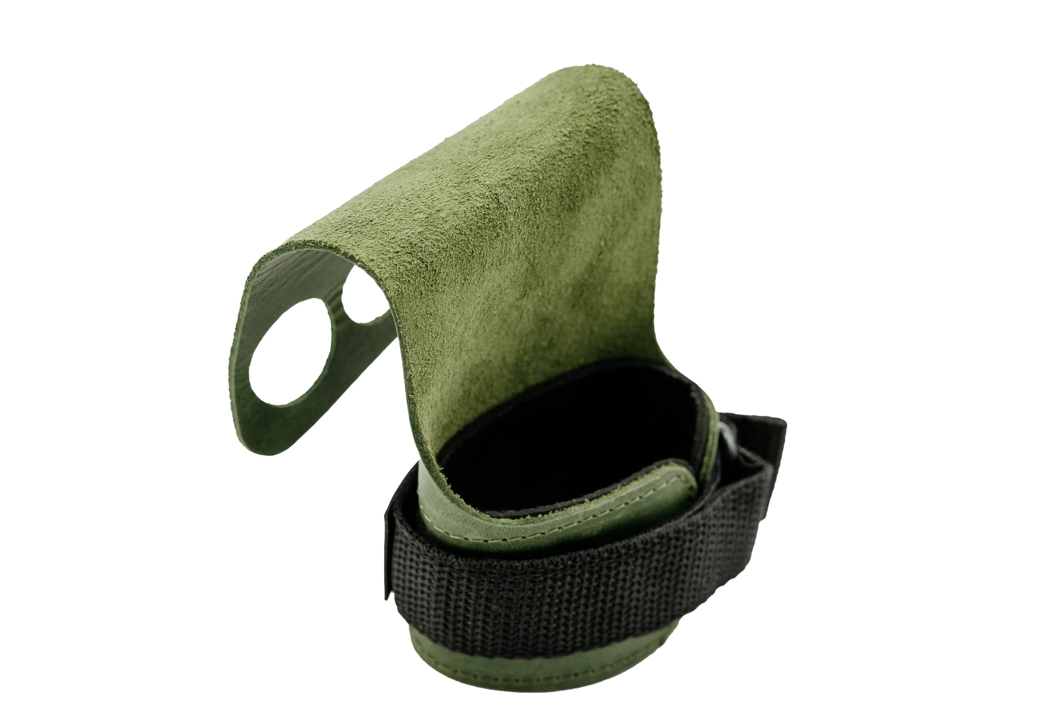 Leather Hand Grips PRO Green - Image 7