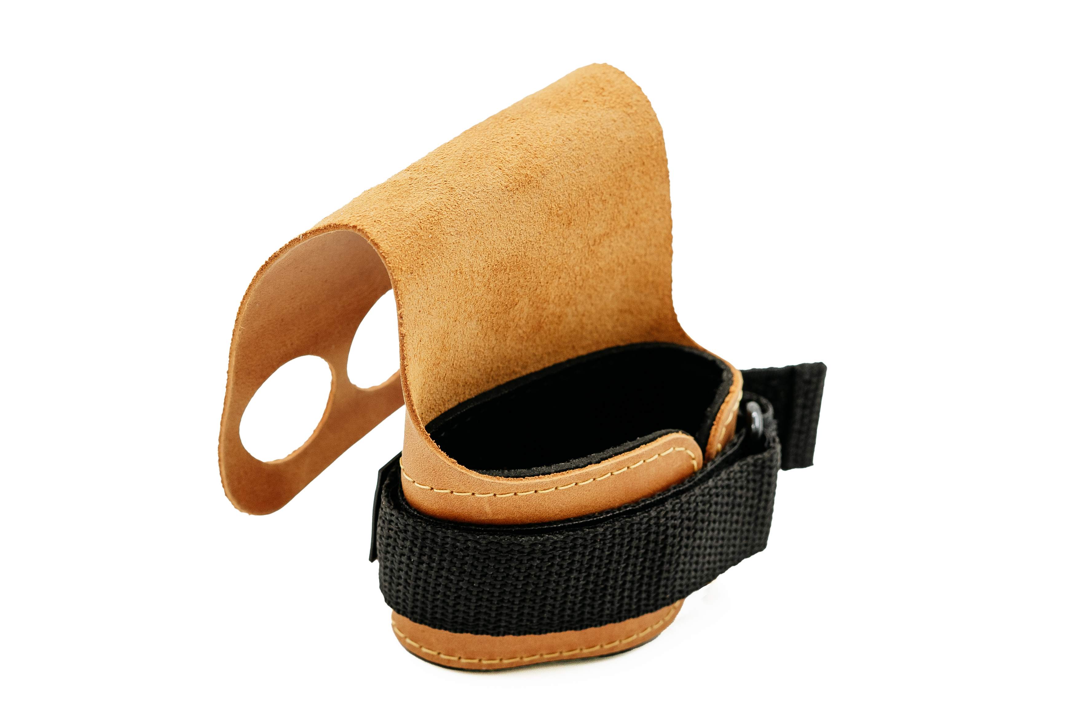 Leather Hand Grips PRO Yellow - Image 7
