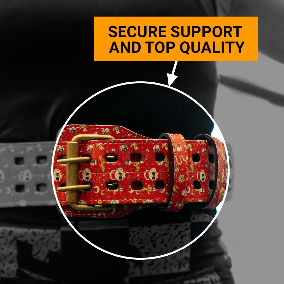 Leather Weightlifting Belt - Image 20