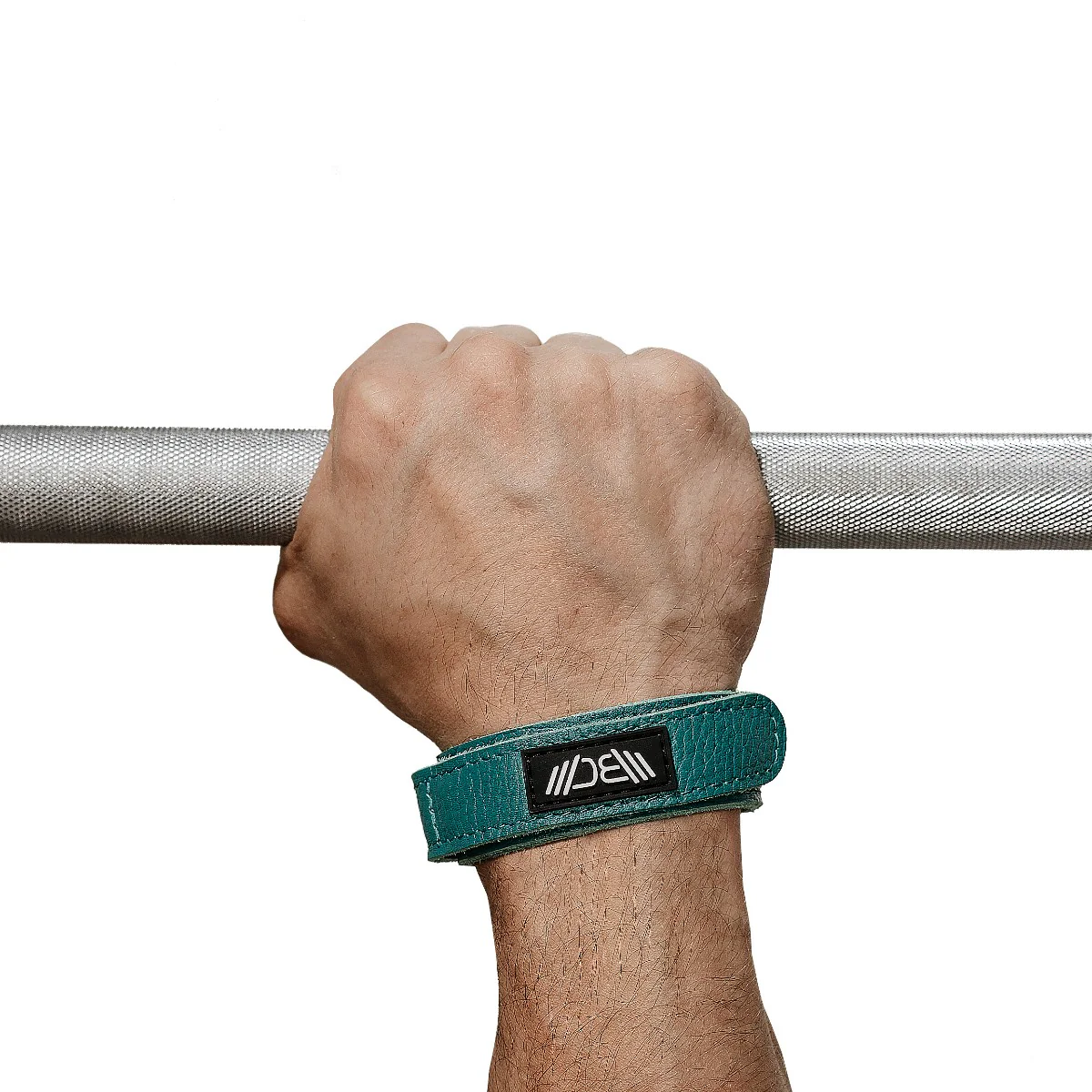 Leather Wrist Wraps Basic Aqua - Image 6
