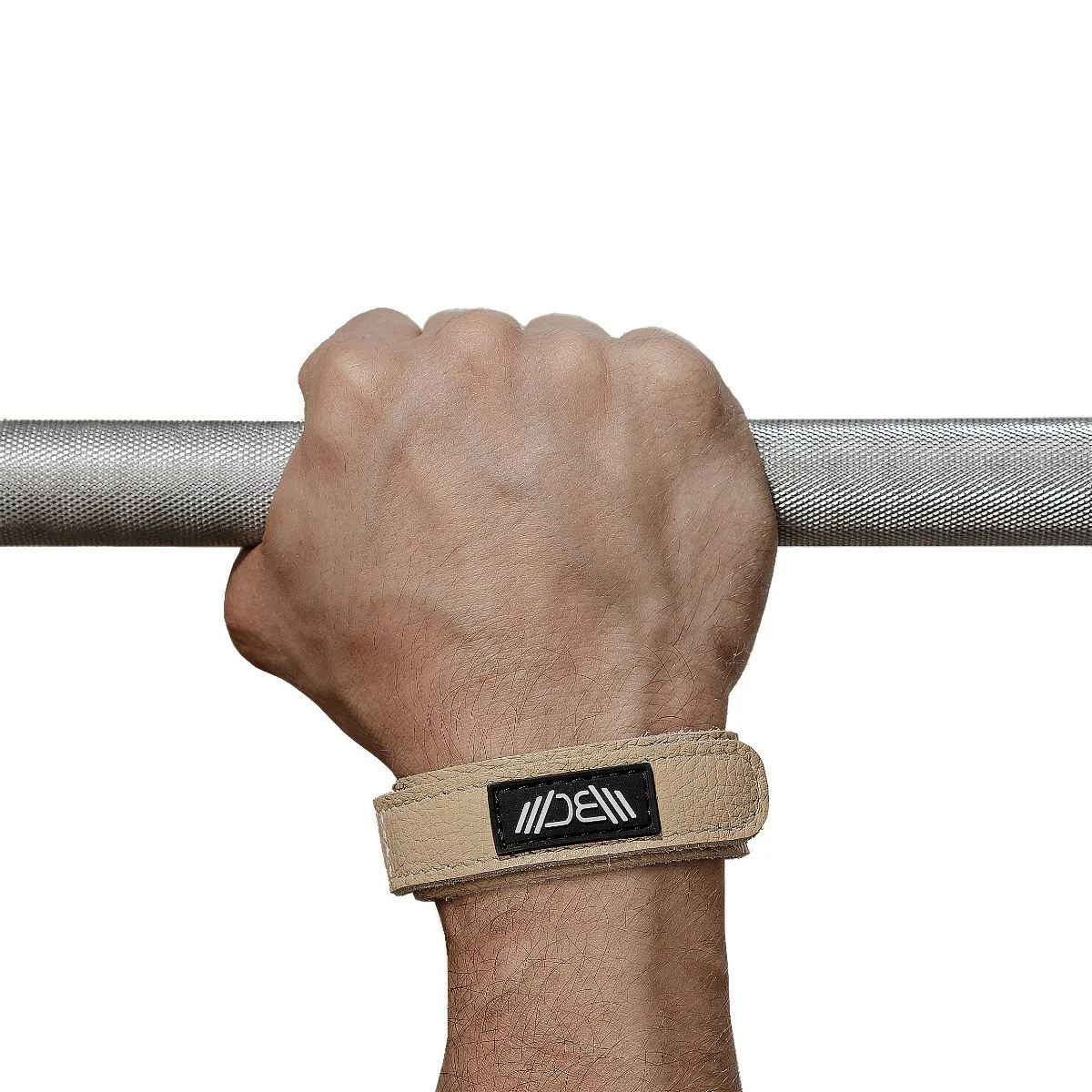 Leather Wrist Wraps Basic Beige - Image 6