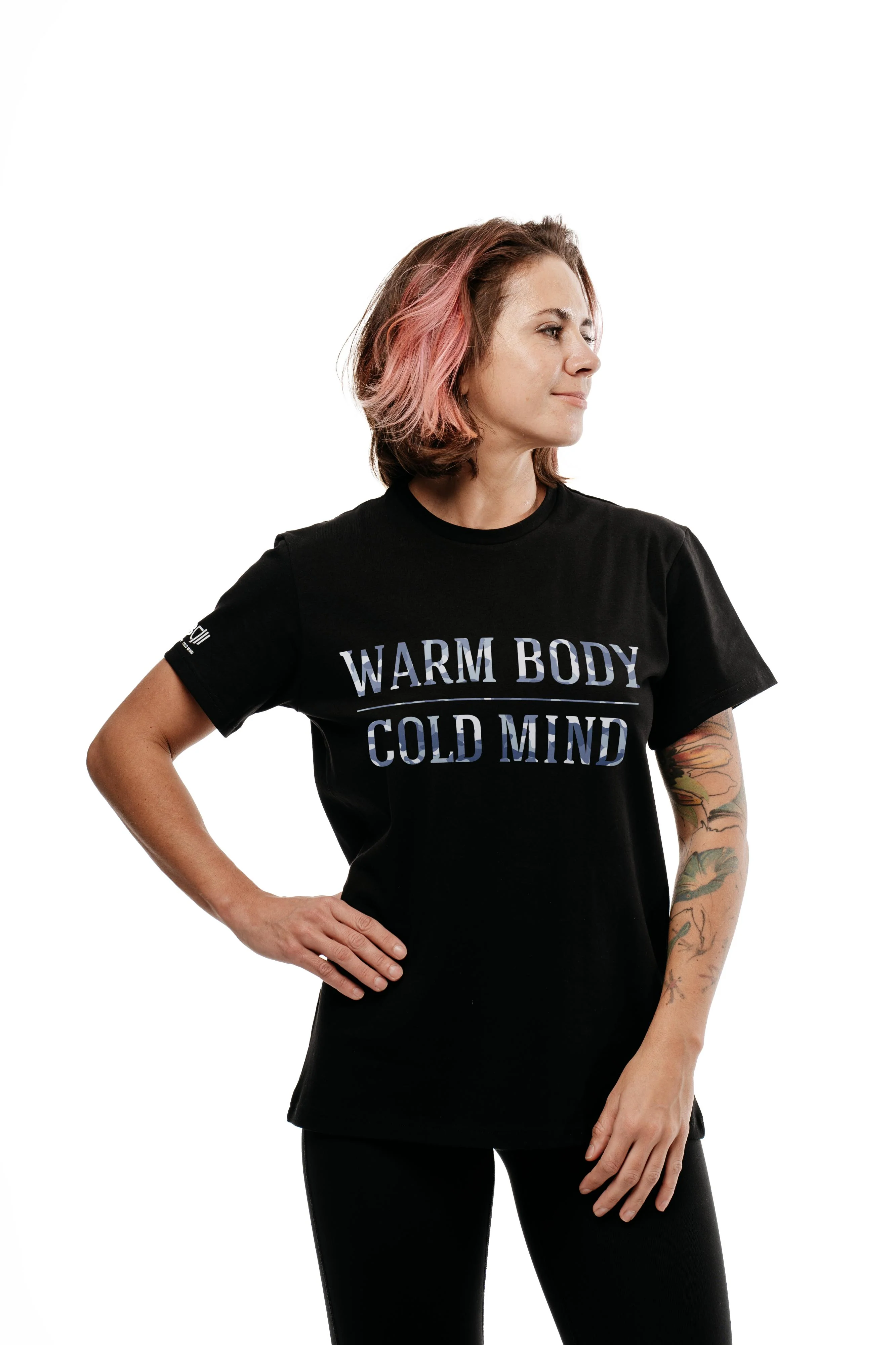 Warm Body Cold Mind T-Shirt V2 Colourful (Unisex) - Image 3