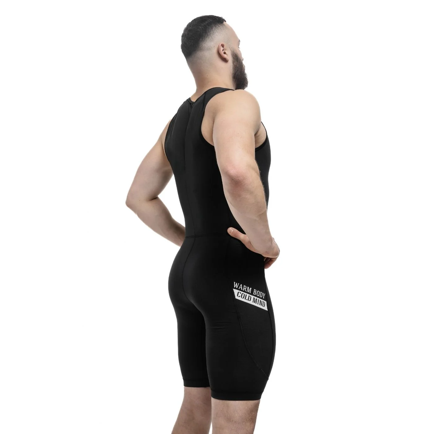 Men's Weightlifting Compression Singlet S-4 - Image 2