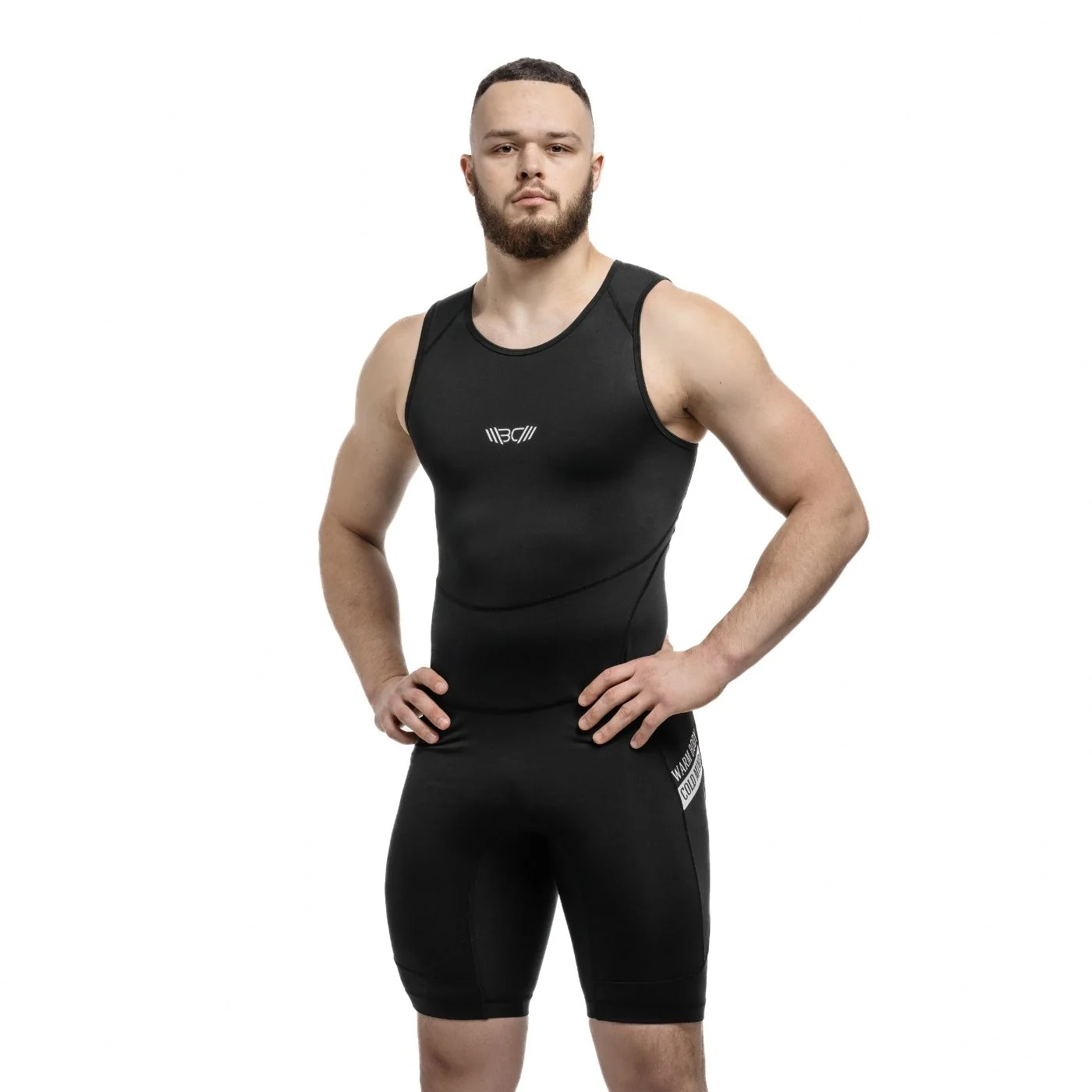 Men's Weightlifting Compression Singlet S-4 - Image 5