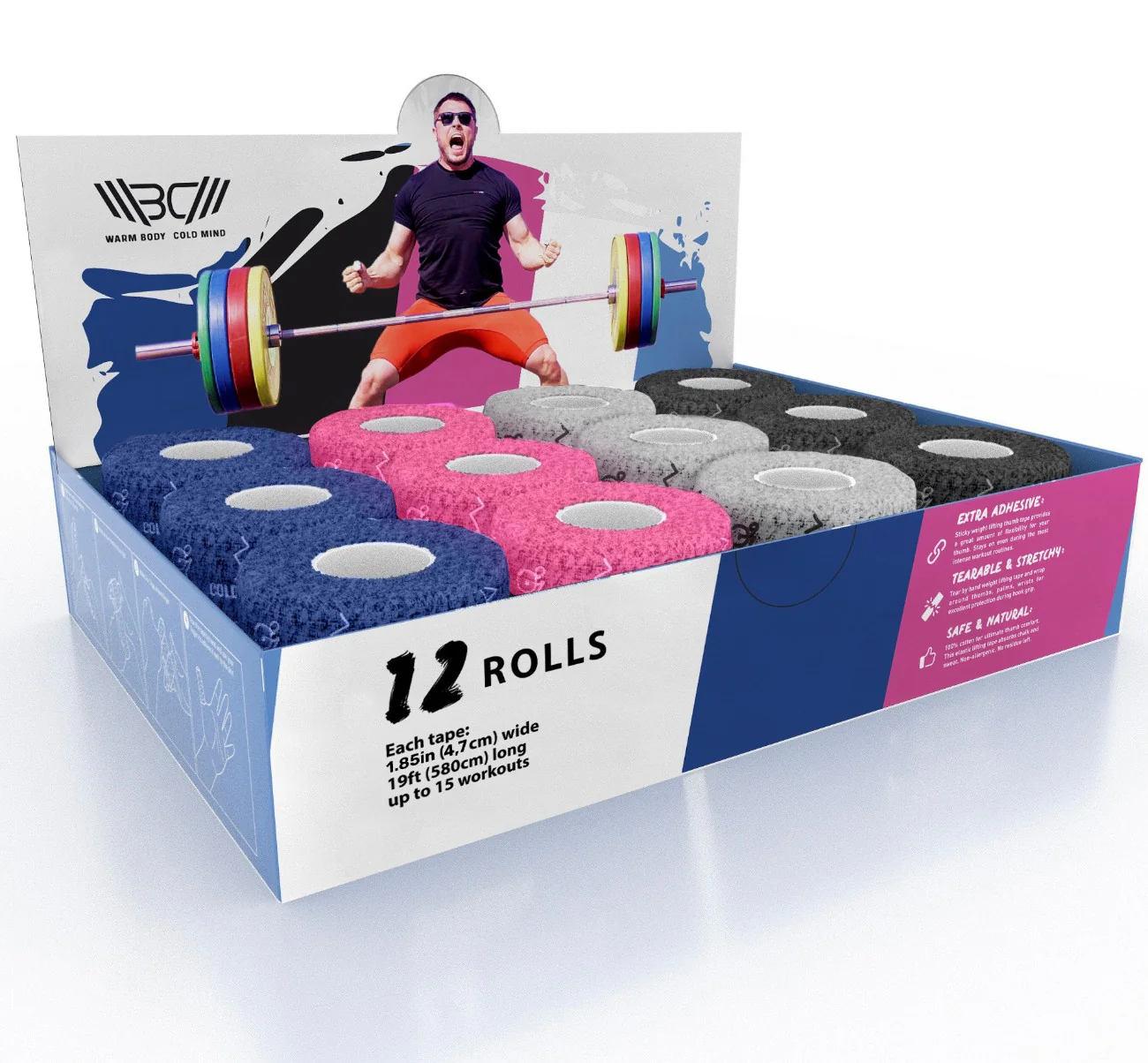 Weightlifting Thumb Tape - Image 26